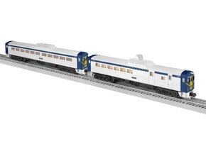 Baltimore & Ohio LionChief Plus 2.0 Budd RDC Unit Combo (#9902 PWD, #9917 NON-PWD)